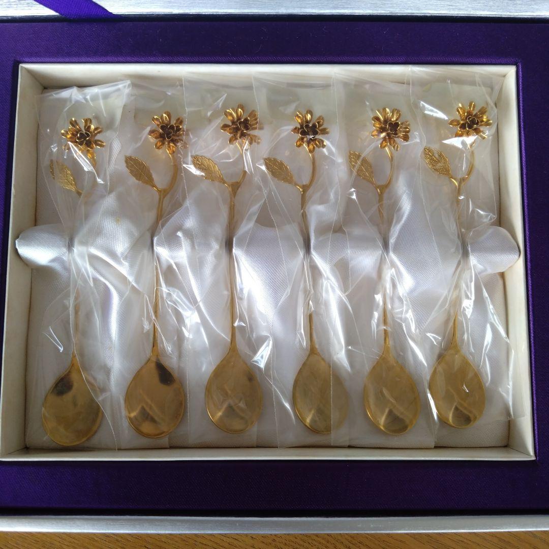 【Vintage】 Floral Teaspoons