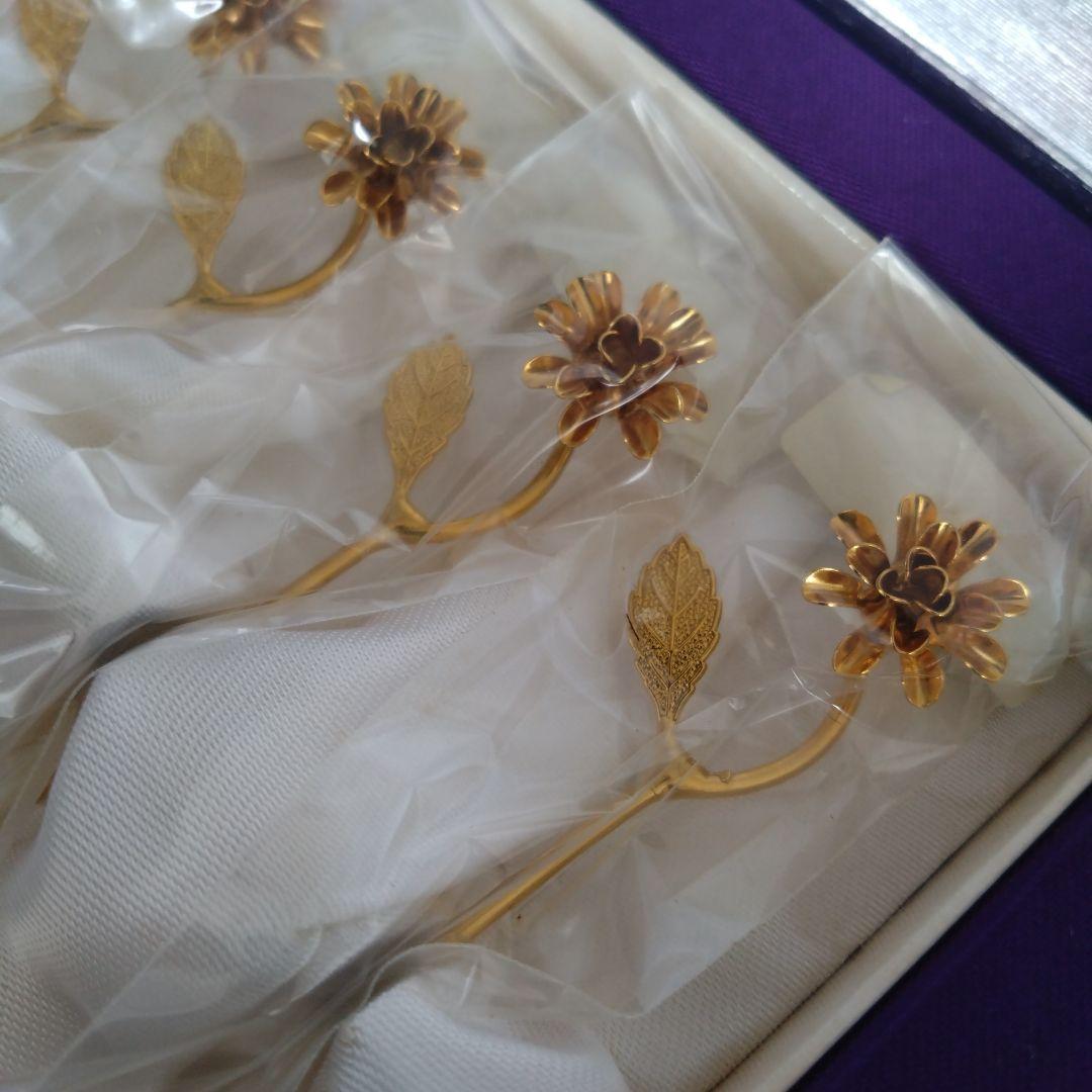 【Vintage】 Floral Teaspoons