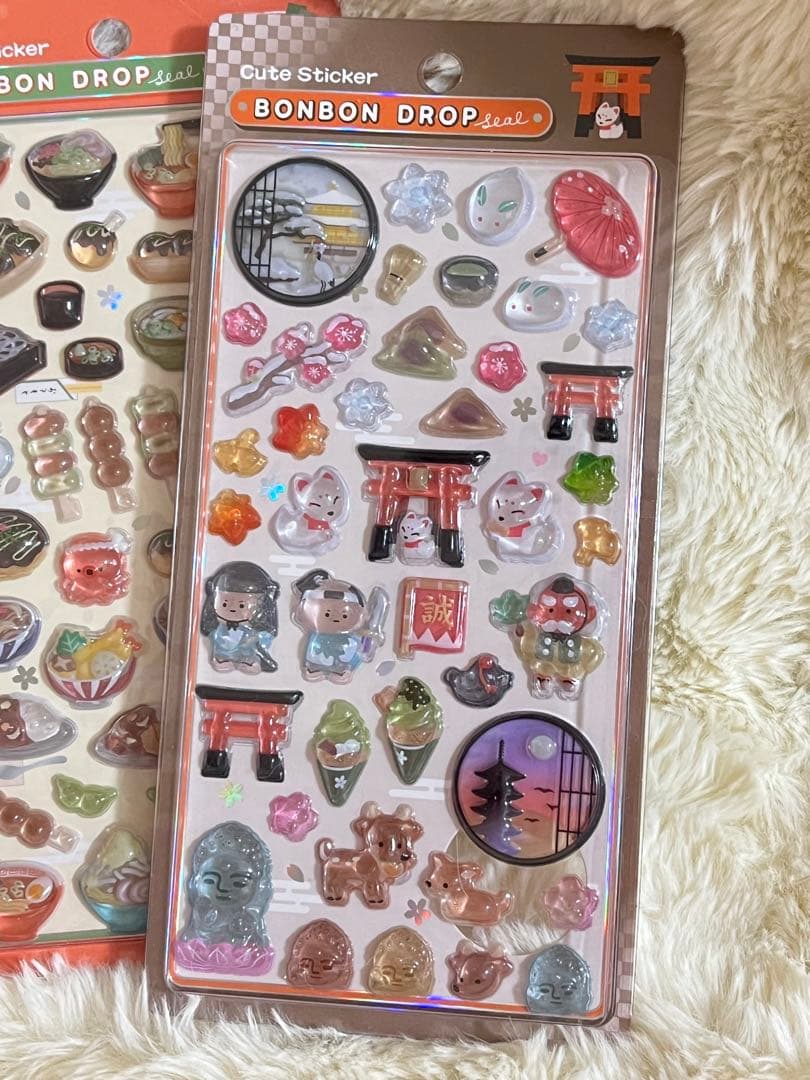 【国内正規品】ボンボンドロップシール｜サンリオマイメロディ｜和柄｜まとめ3点