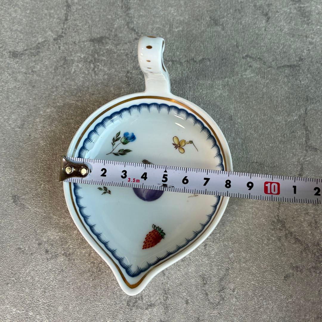 【美品】リチャードジノリ イタリアンフルーツ プレート2枚＆スワンディッシュ