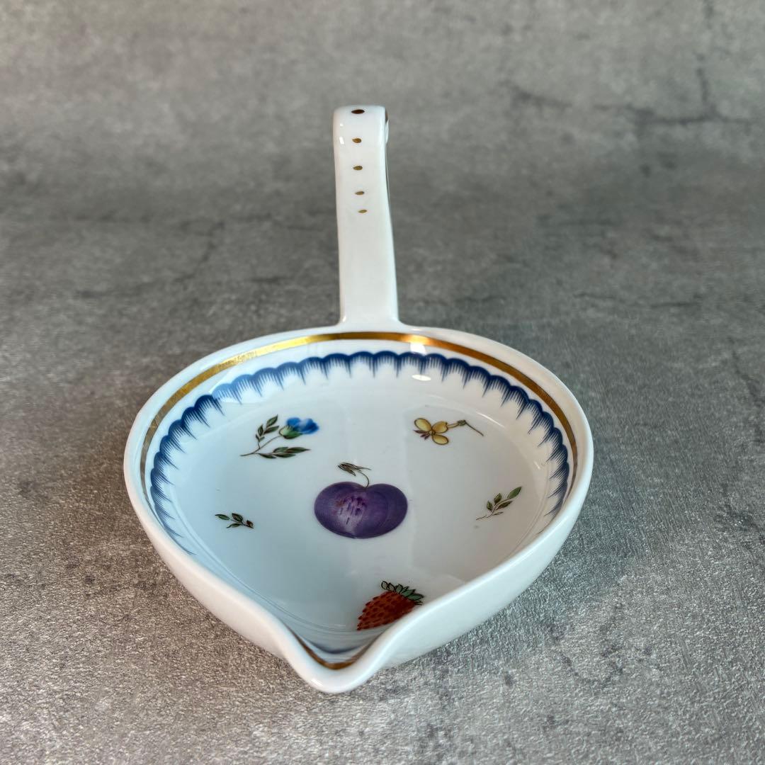 【美品】リチャードジノリ イタリアンフルーツ プレート2枚＆スワンディッシュ