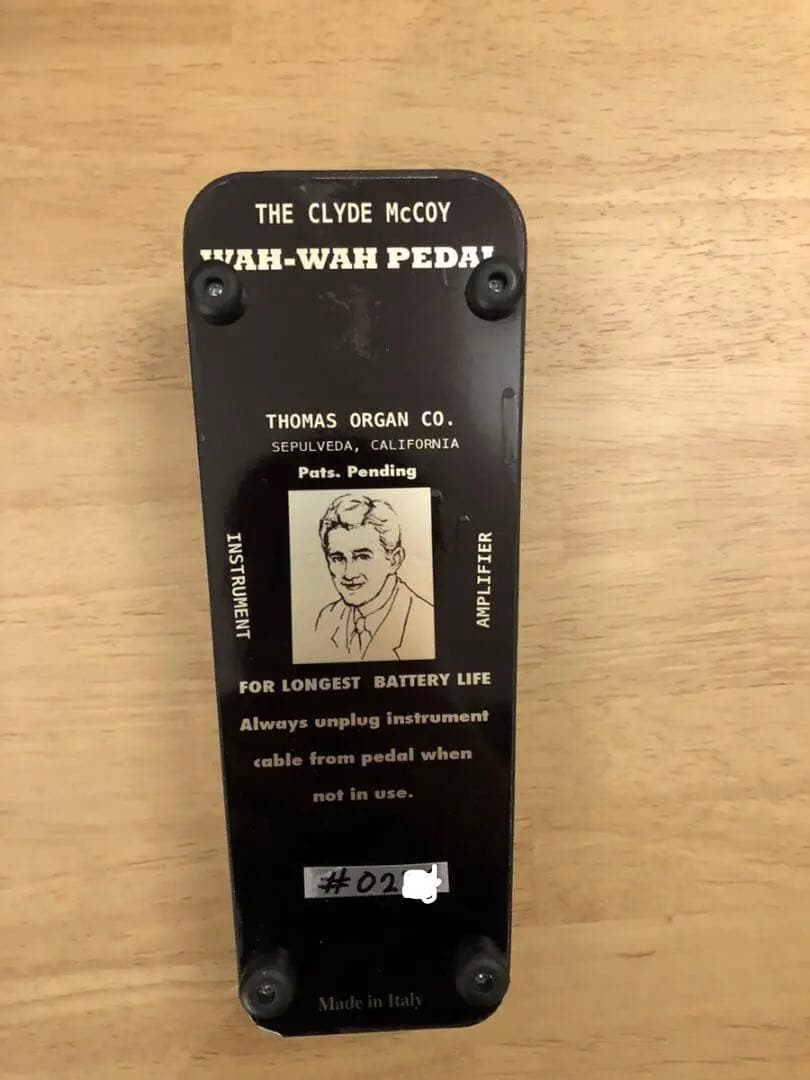 Oxbow Studios Clyde McCoy ワウペダル 名機 ジミヘン