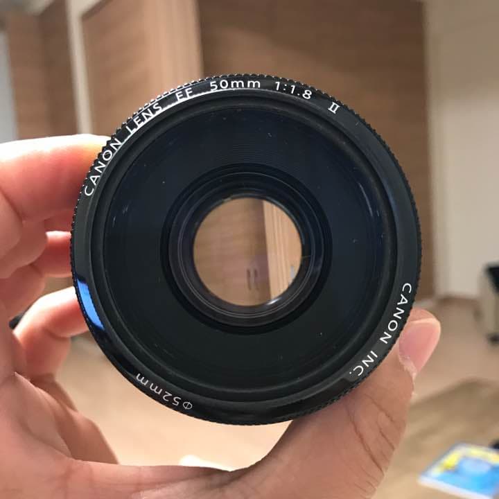 レンズ(単焦点) canon 50mm