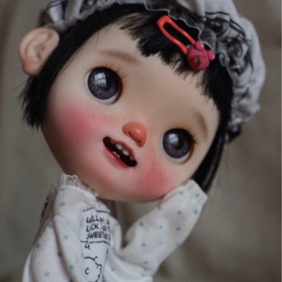 カスタムブライス かわいい 人形 笑顔 海外作家様 幼い BABYフルセット