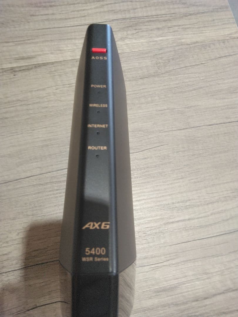 【値下げ】(無線ルーター）WSR-5400AX6S & WEX-1800AX4