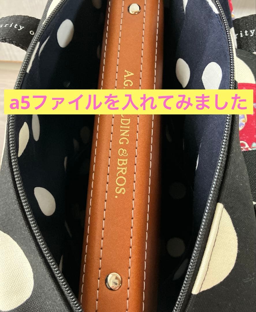 大　ボストンバッグ　ジョリーフルール　マイリトルテイラー　2way ドット