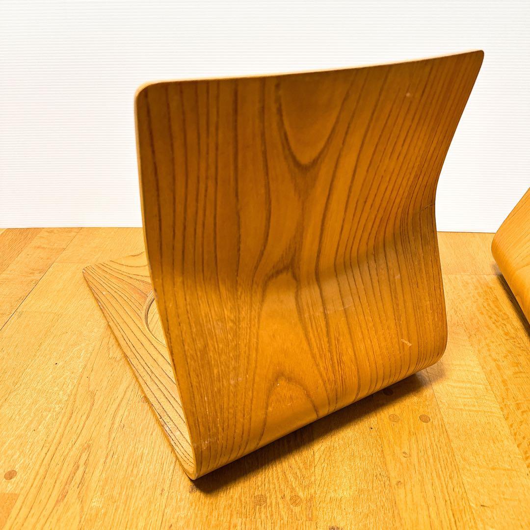 天童木工 曲げ椅子 座椅子 3脚セット