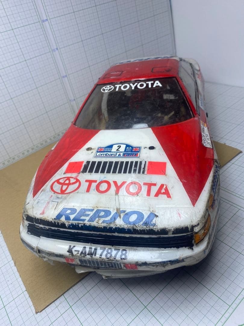 トヨタ GT-Four Rally ラジコンカー 動作未確認　中古ジャンク