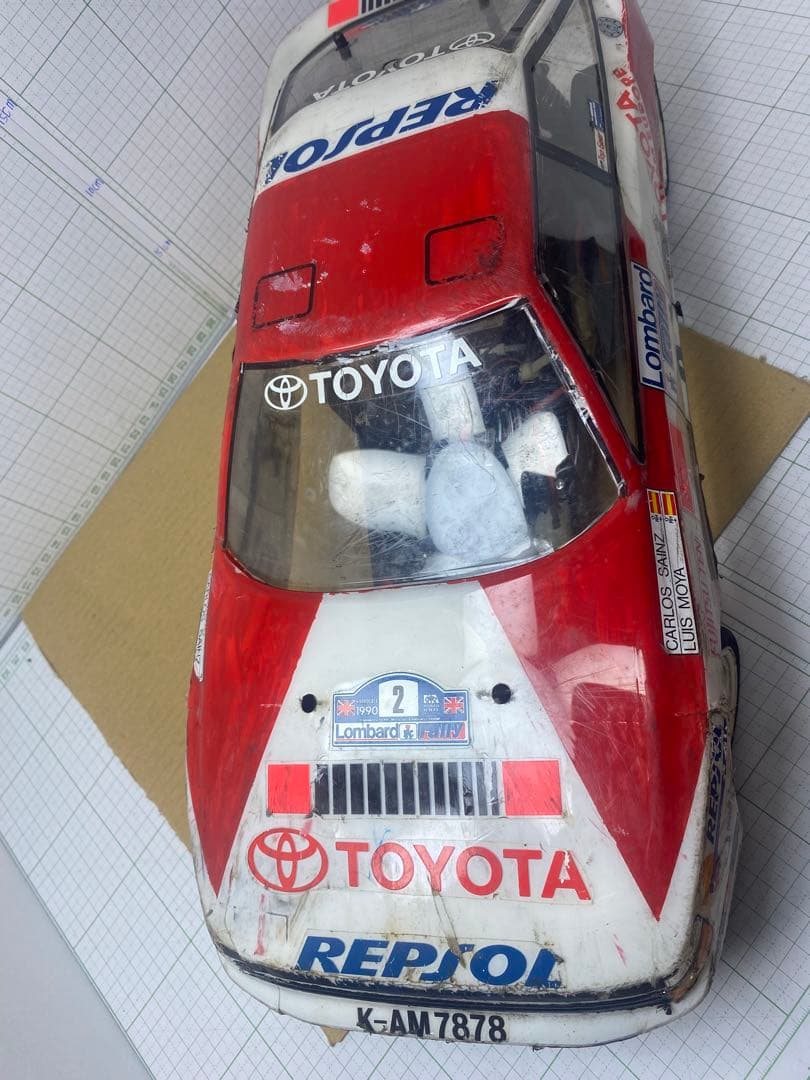 トヨタ GT-Four Rally ラジコンカー 動作未確認　中古ジャンク