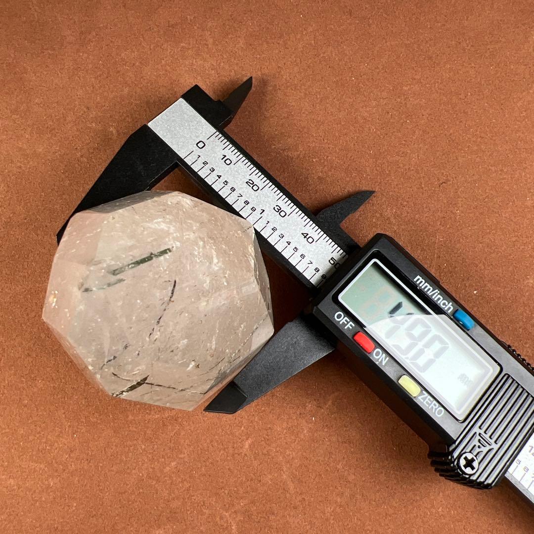 天然石　ブラックトルマリンインクォーツ　ポイント