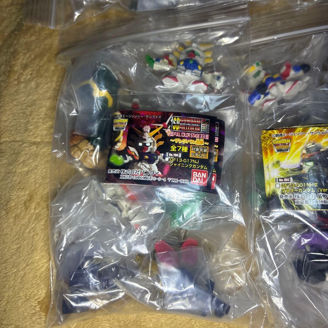 SDガンダム フルカラー59種セット　ブック付き　未開封