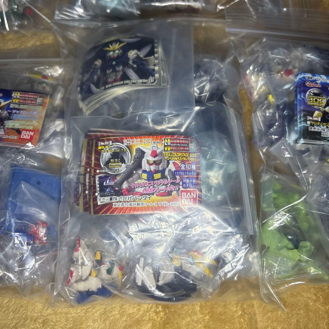 SDガンダム フルカラー59種セット　ブック付き　未開封