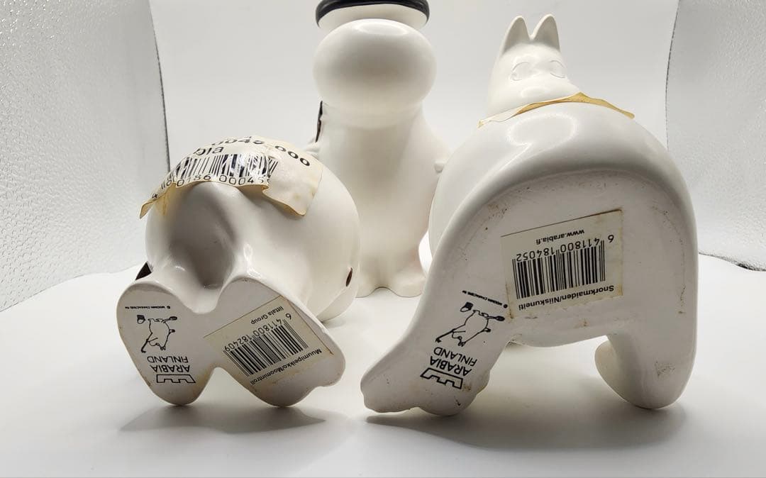 [廃盤・美品】ARABIA ムーミン 5体セット / Finland