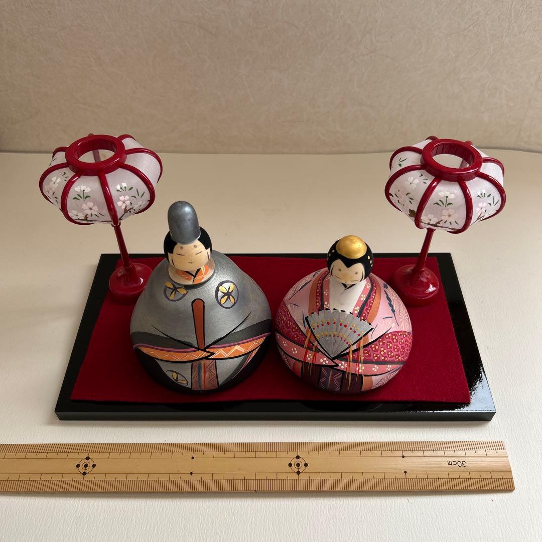 木地雛　吉や　じくの店　雛道具　雛道具　お雛様　木製　こけし　こけし雛