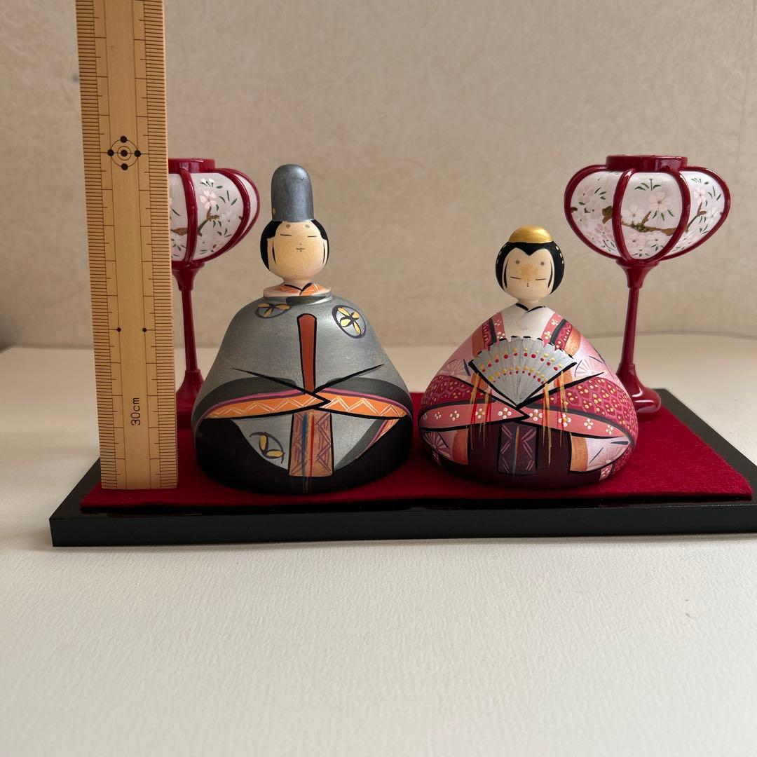 木地雛　吉や　じくの店　雛道具　雛道具　お雛様　木製　こけし　こけし雛