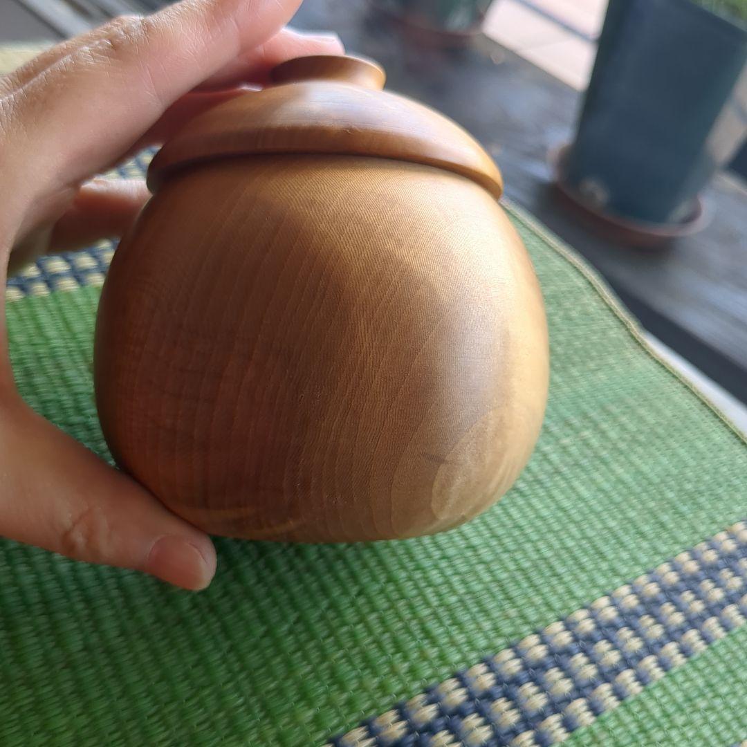 とちの木 丸なす型 小物入れ