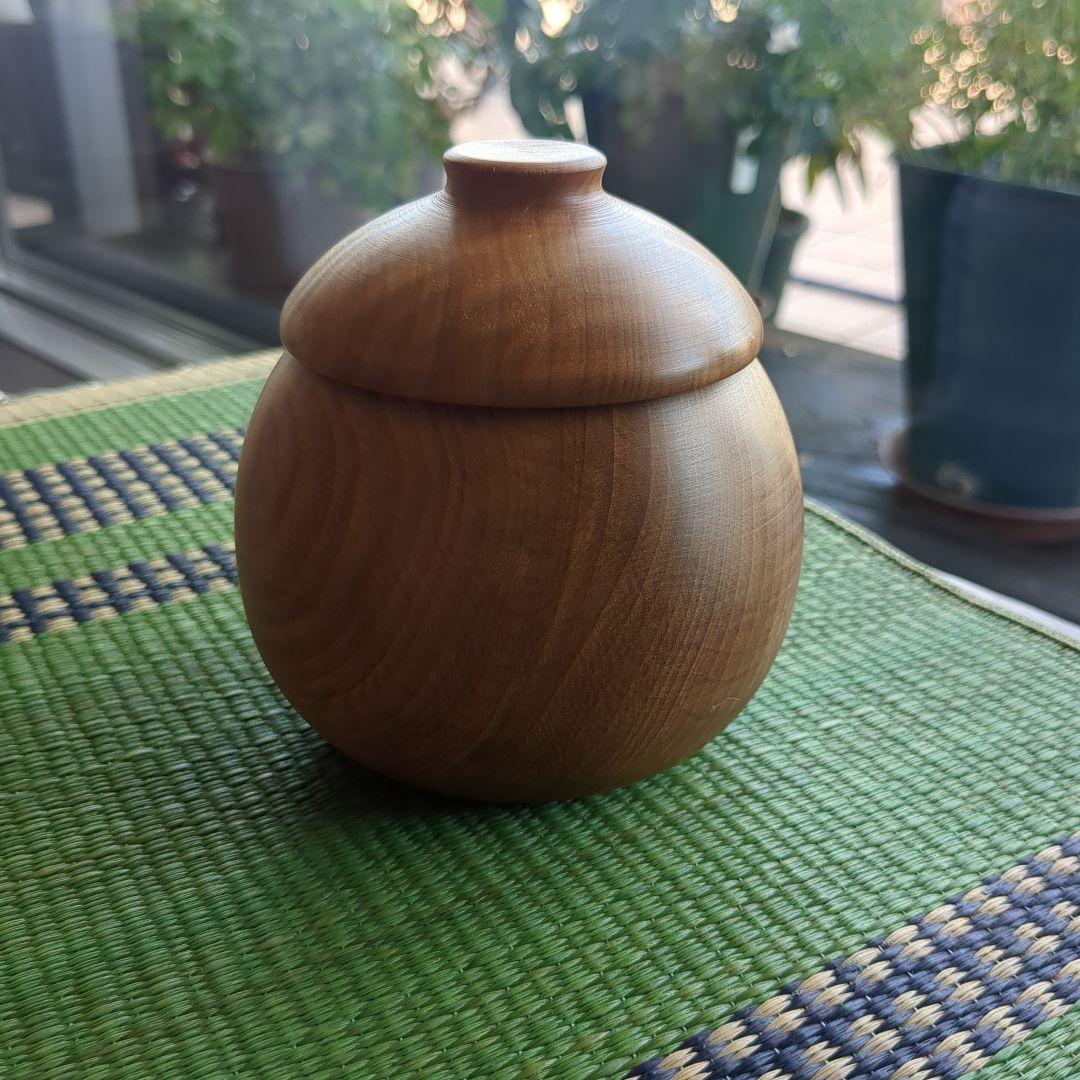 とちの木 丸なす型 小物入れ