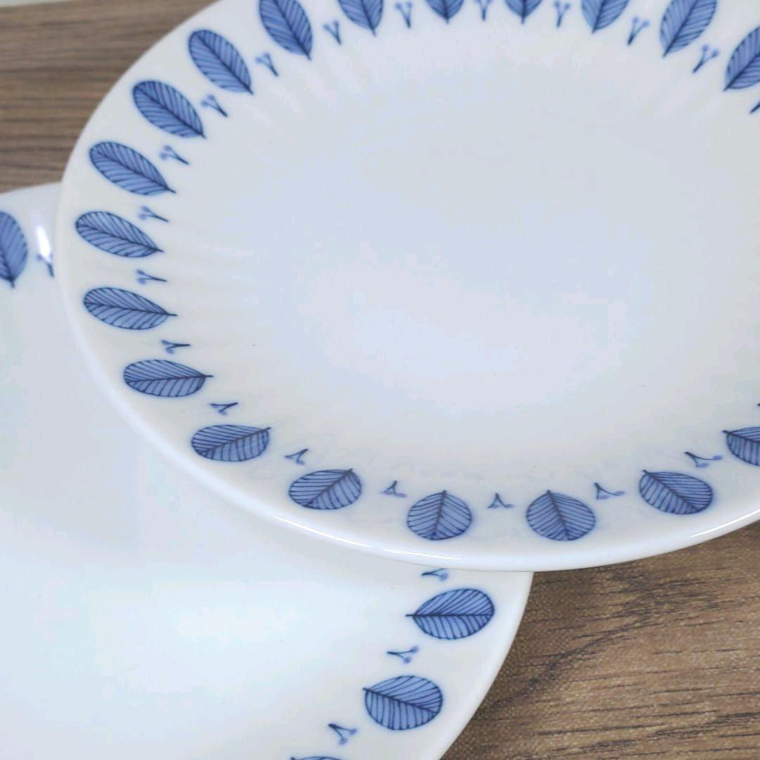 美濃焼　人気のうすかる ハーブミント　16.8cmプレート　３枚　新品未使用