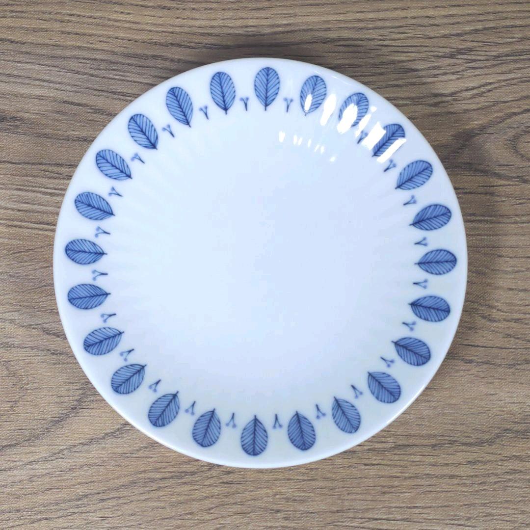 美濃焼　人気のうすかる ハーブミント　16.8cmプレート　３枚　新品未使用