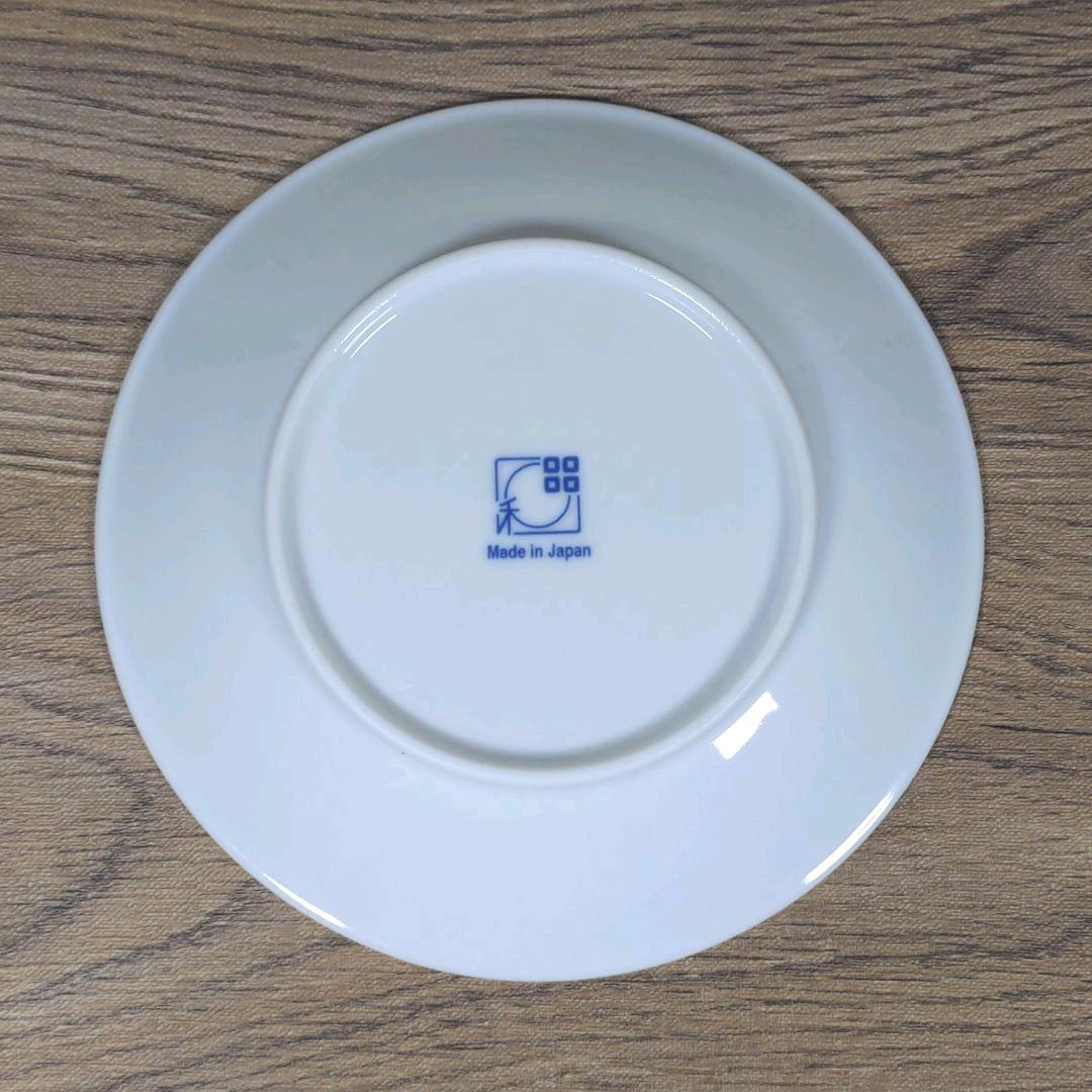 美濃焼　人気のうすかる ハーブミント　16.8cmプレート　３枚　新品未使用