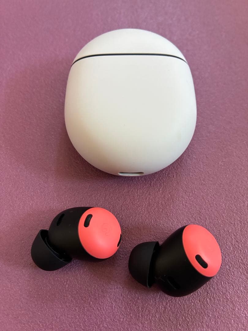 Google Pixel Buds Pro ブラック/ピンク 本体