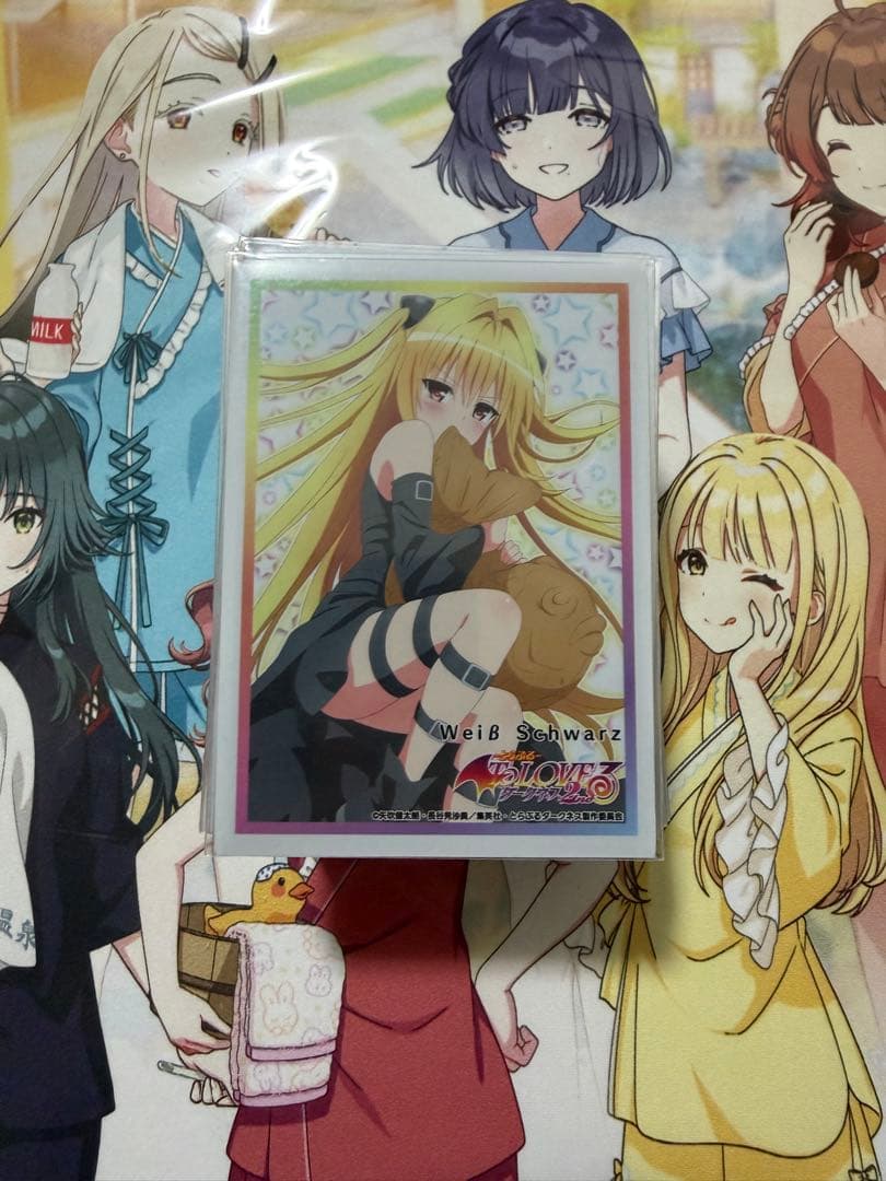 WS ToLOVEる 宝風デッキ 希少スリーブ付き