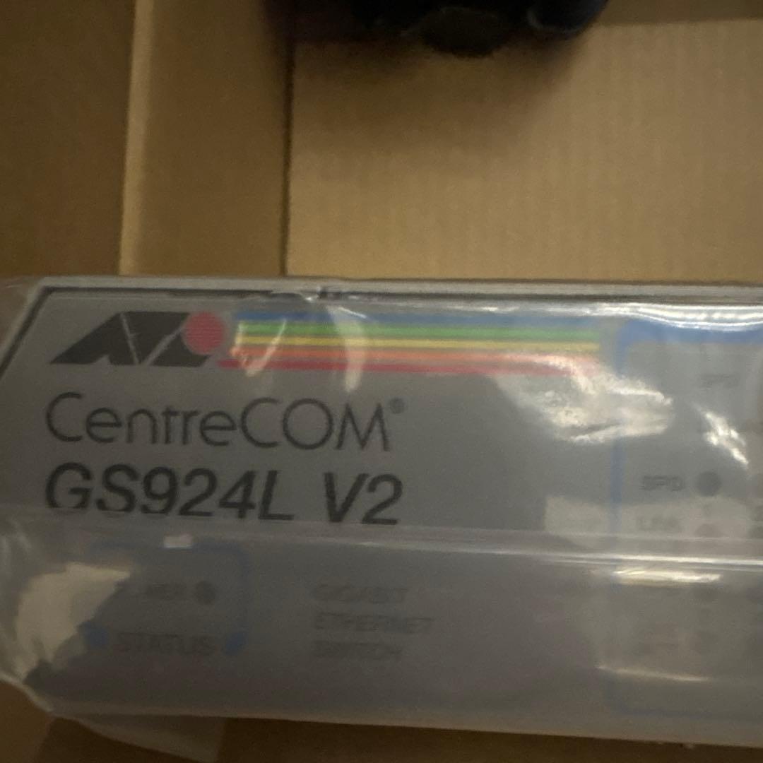 24ポートギガスイッチ　CENTRECOM GS924L V2 アライドテレシス