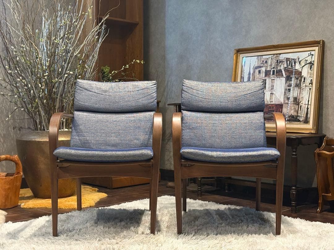 HIDA 飛騨産業　L-chair エルチェア　キツツキ　アームチェア　IZZ