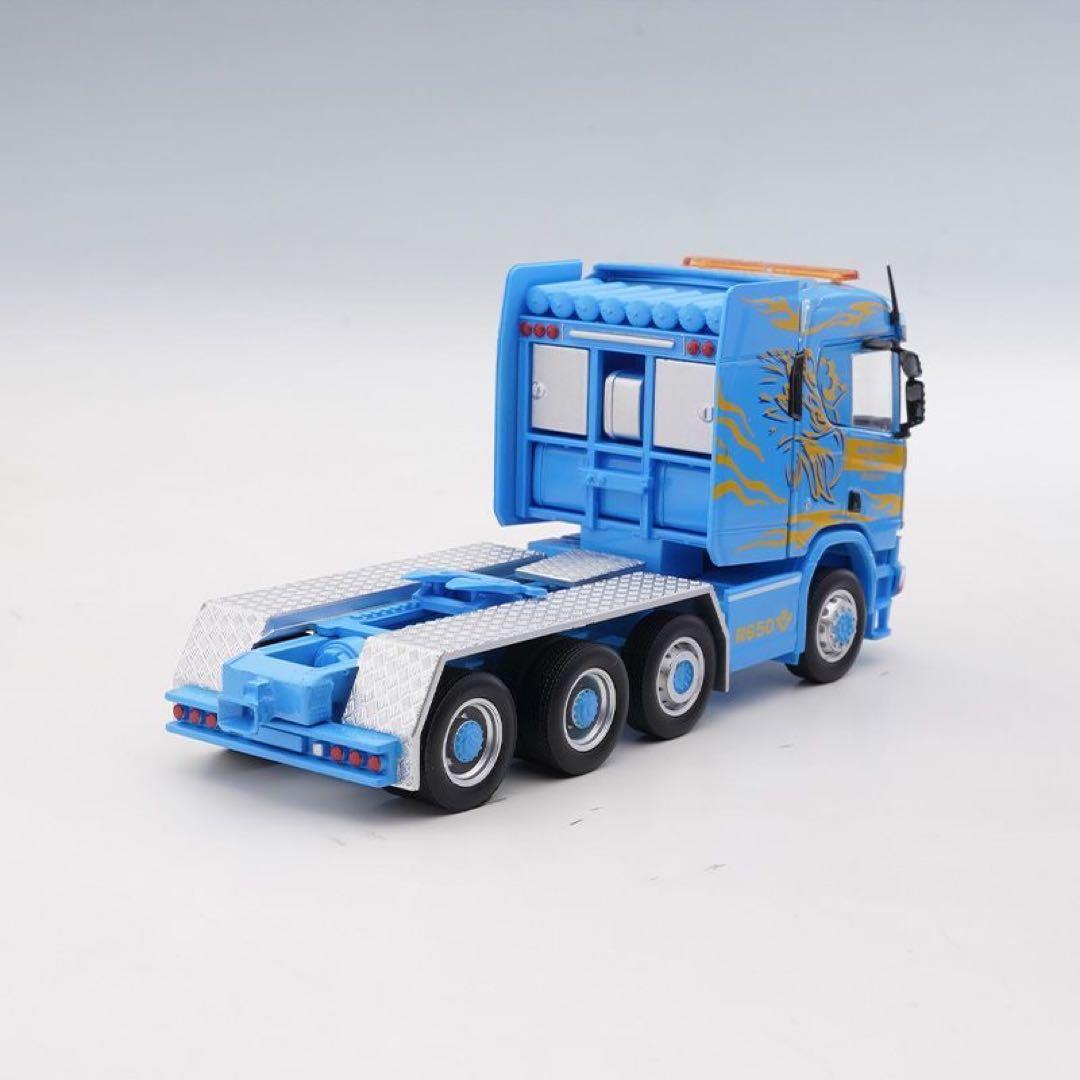 1/64 スカニアSCANIA R650 トラクターヘッドダイキャストカーブルー