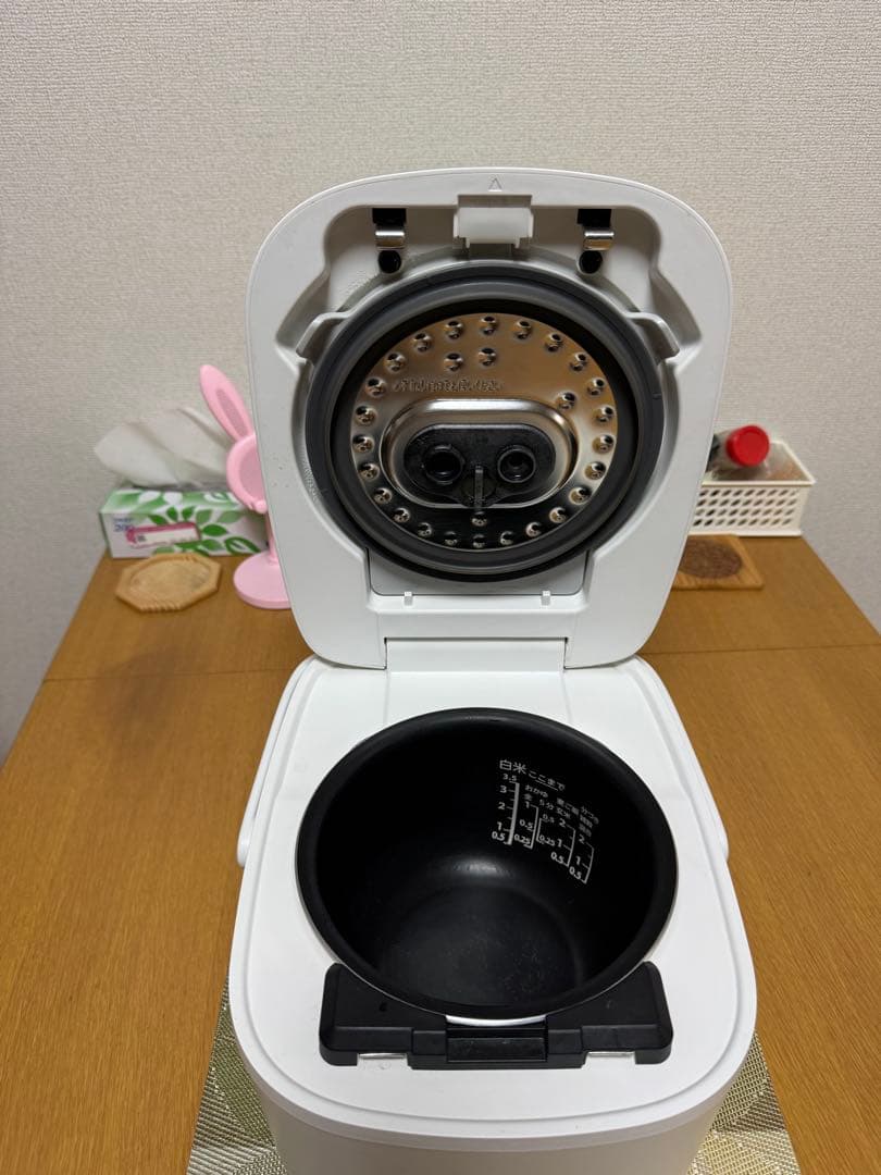 東芝 圧力IHジャー炊飯器 3.5合炊き 0.63L RC-6PXR 動作保証