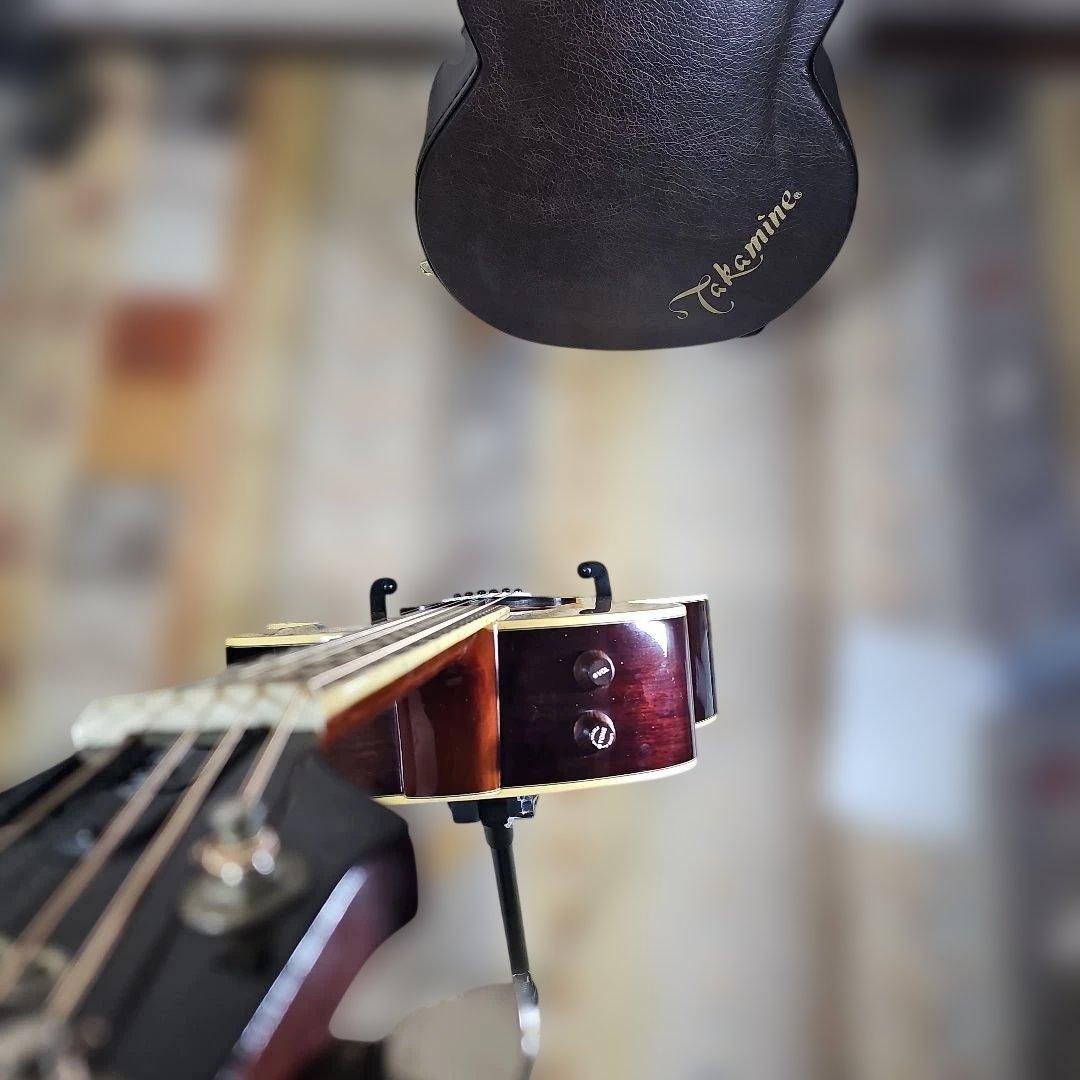 ARIA.FE-50ラウンドバック、エレアコ ハードケース付き。