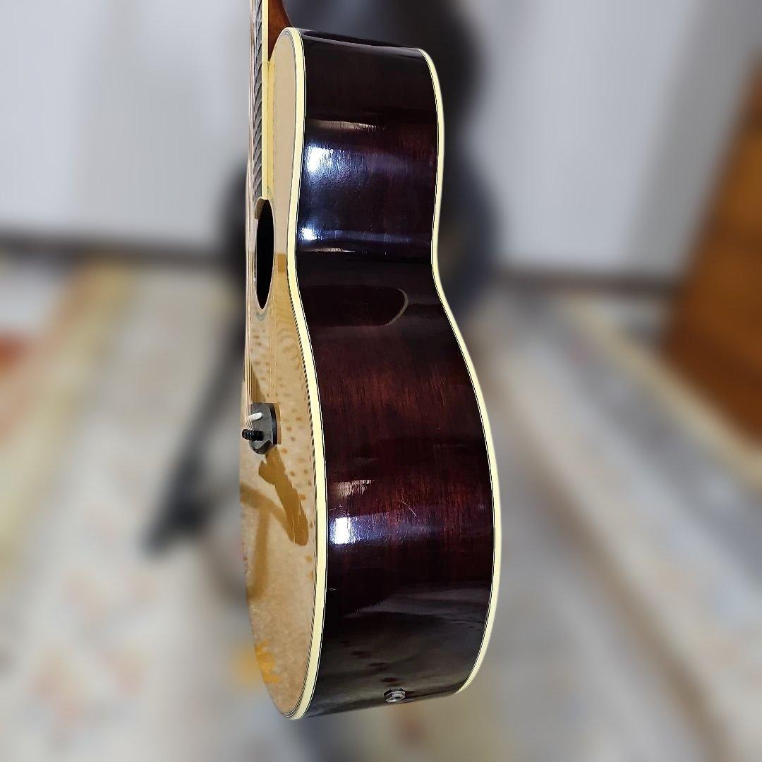 ARIA.FE-50ラウンドバック、エレアコ ハードケース付き。