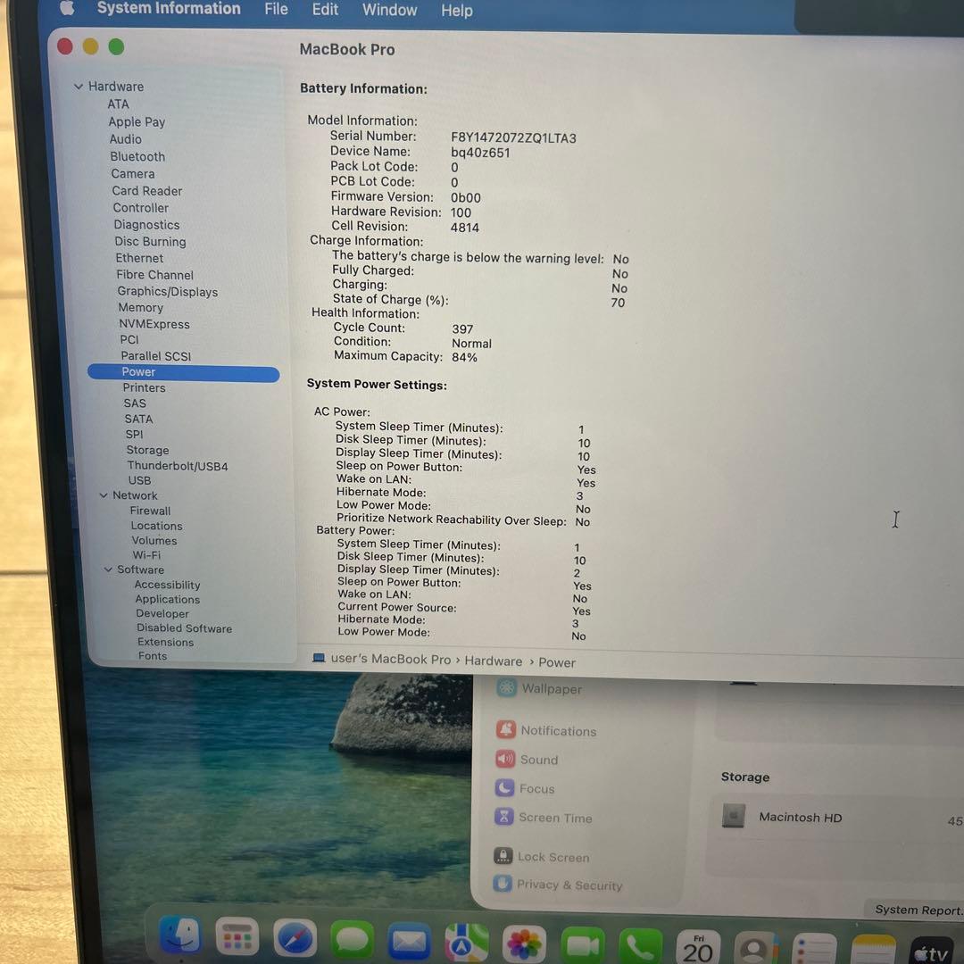MacBookPro 14インチ M1 16/500GB 14core