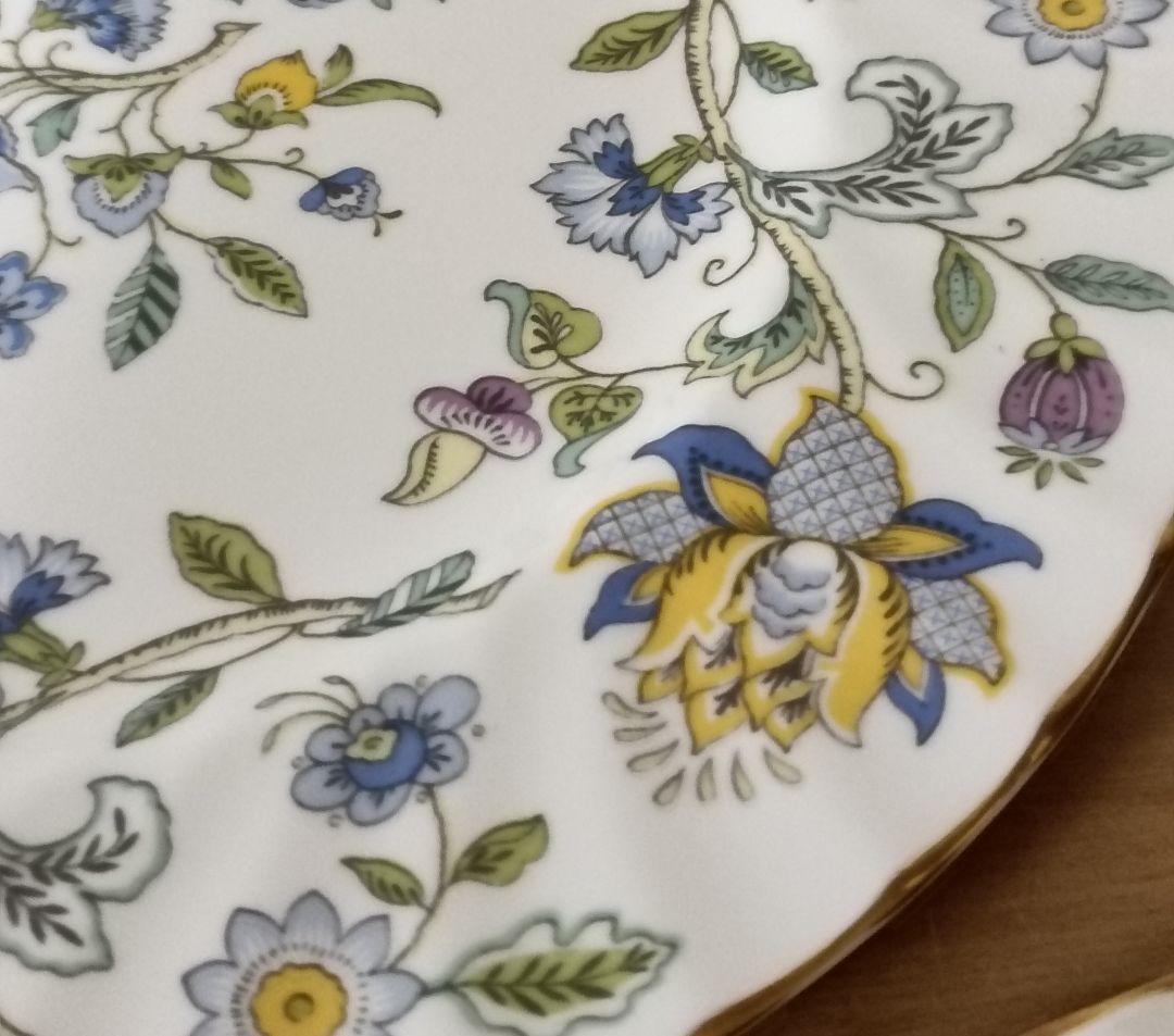 MINTON HADDON HALL ミントン ハドンホール 金彩プレート5枚