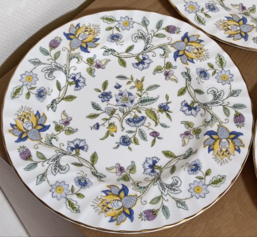 MINTON HADDON HALL ミントン ハドンホール 金彩プレート5枚