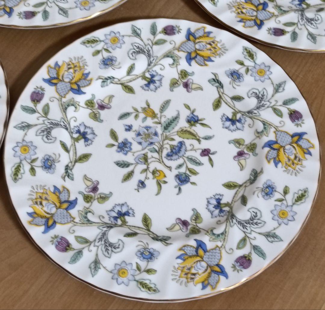 MINTON HADDON HALL ミントン ハドンホール 金彩プレート5枚