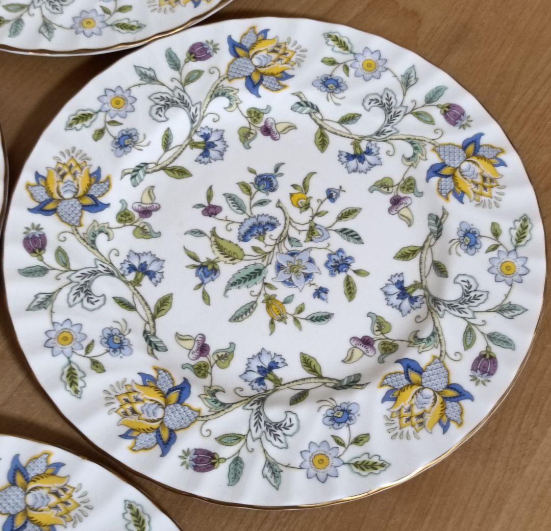 MINTON HADDON HALL ミントン ハドンホール 金彩プレート5枚