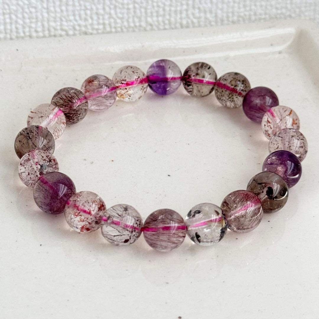 【天然石】スーパーセブン　ブレスレット