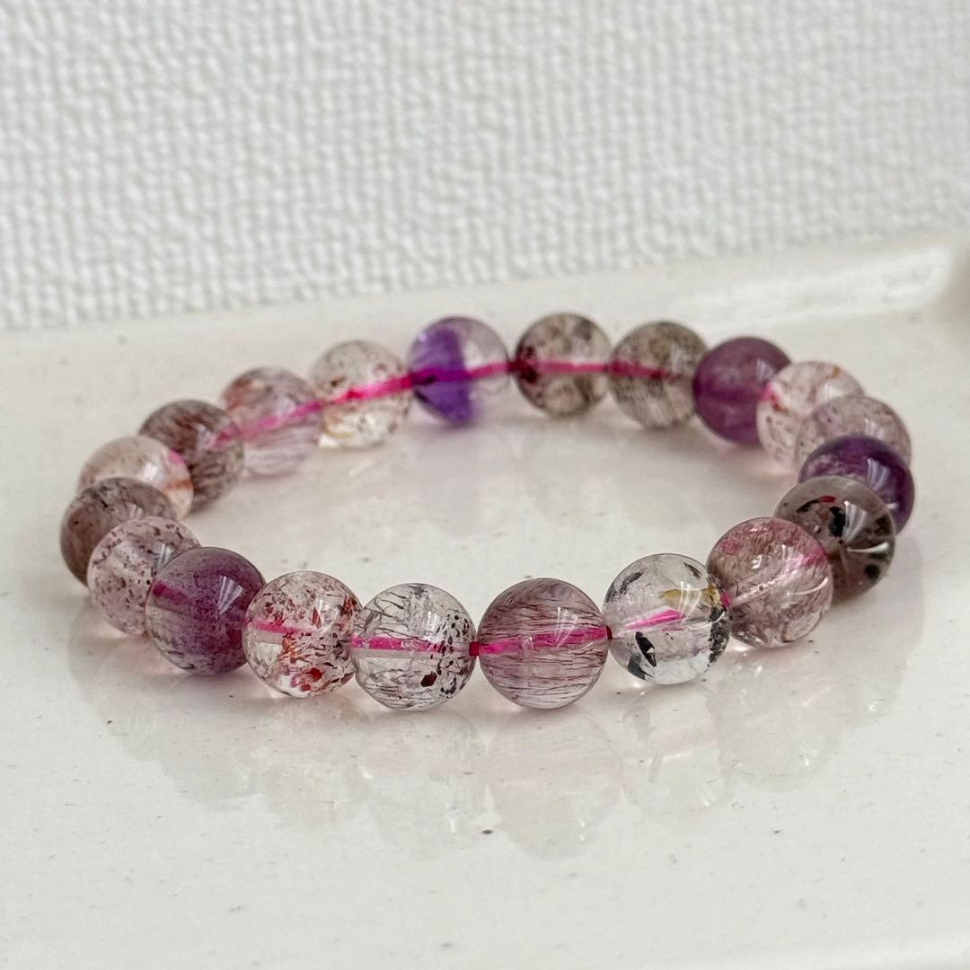 【天然石】スーパーセブン　ブレスレット