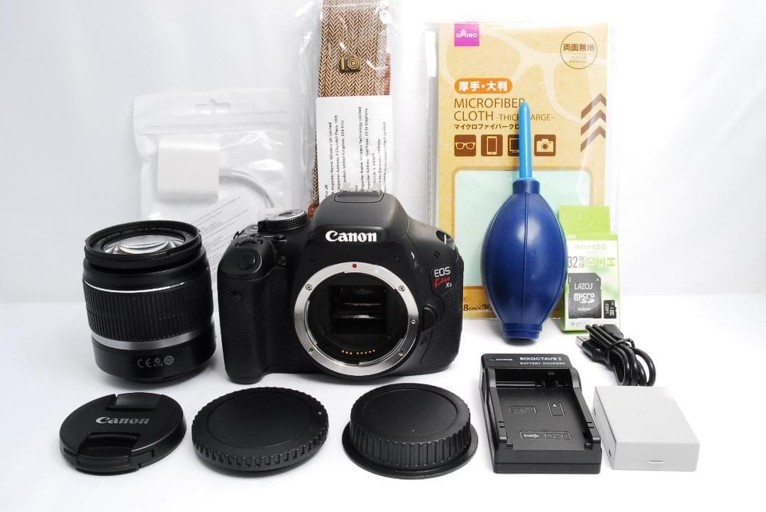 すぐ使える◆Canon Kiss X5◆一眼レフカメラ◆初心者セット◆おまけ多数