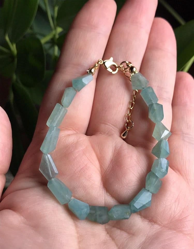 グランディディエライト タンブルブレスレット