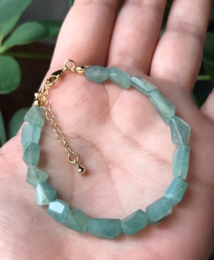 グランディディエライト タンブルブレスレット