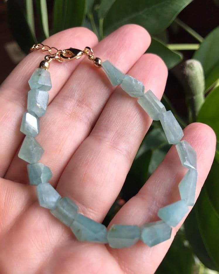 グランディディエライト タンブルブレスレット