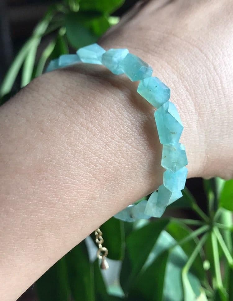 グランディディエライト タンブルブレスレット