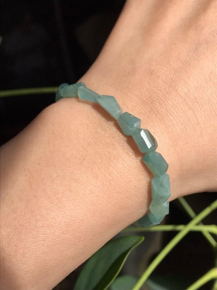 グランディディエライト タンブルブレスレット