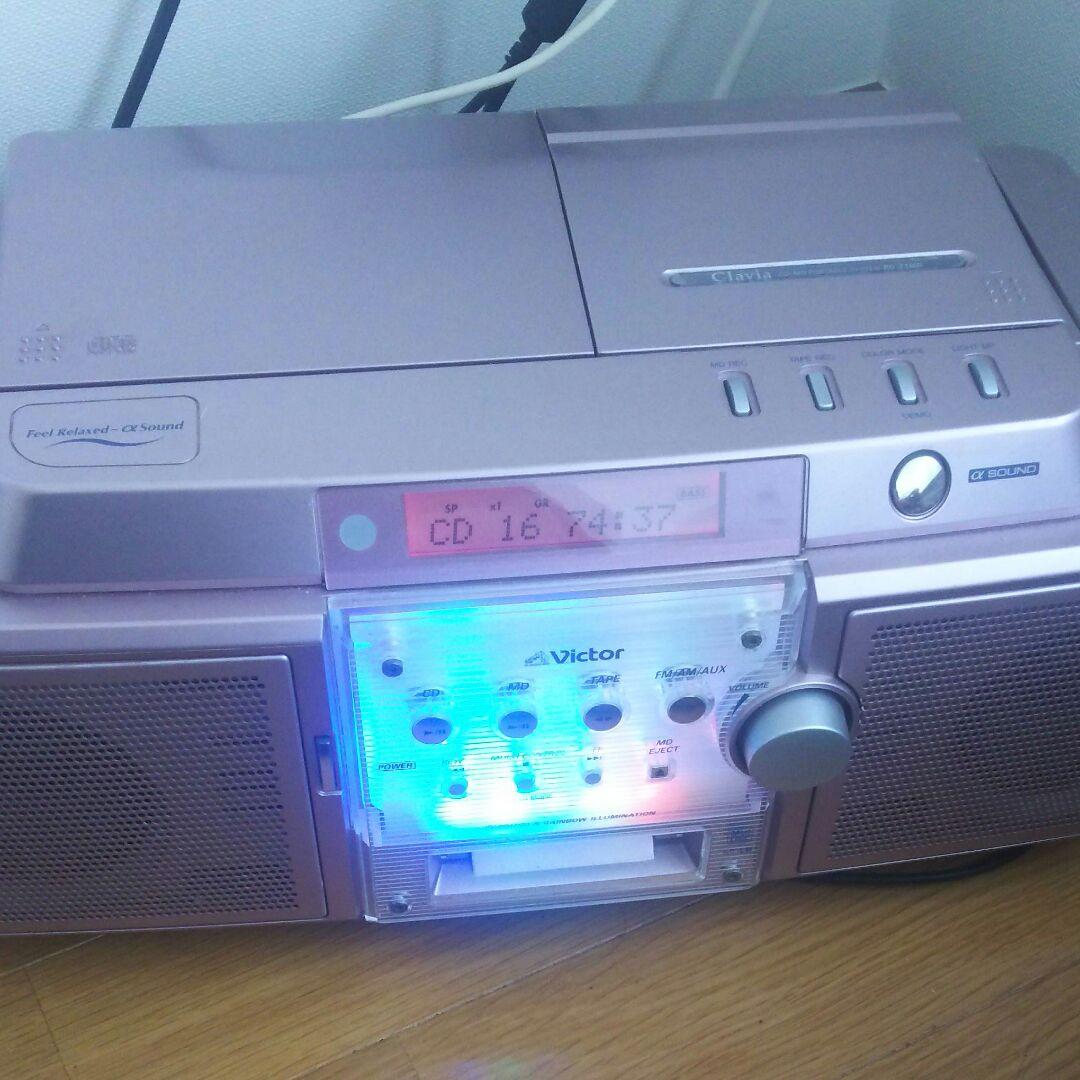 ビクターＣＤ.カセット、ＭＤプレイヤー