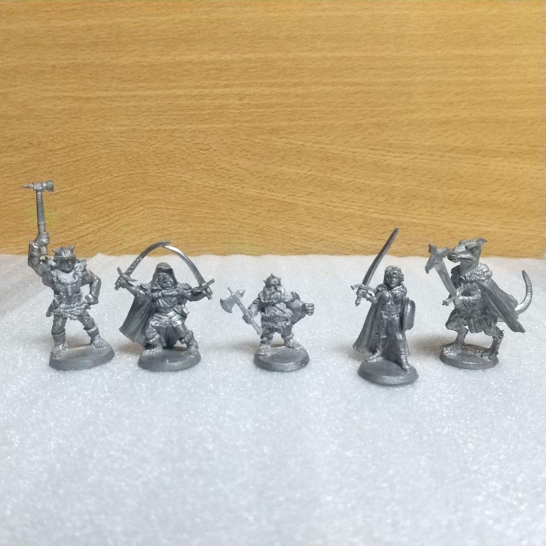 メタルフィギュア AD&D フォーゴトンレルム ヒーローズ 難ありジャンク品