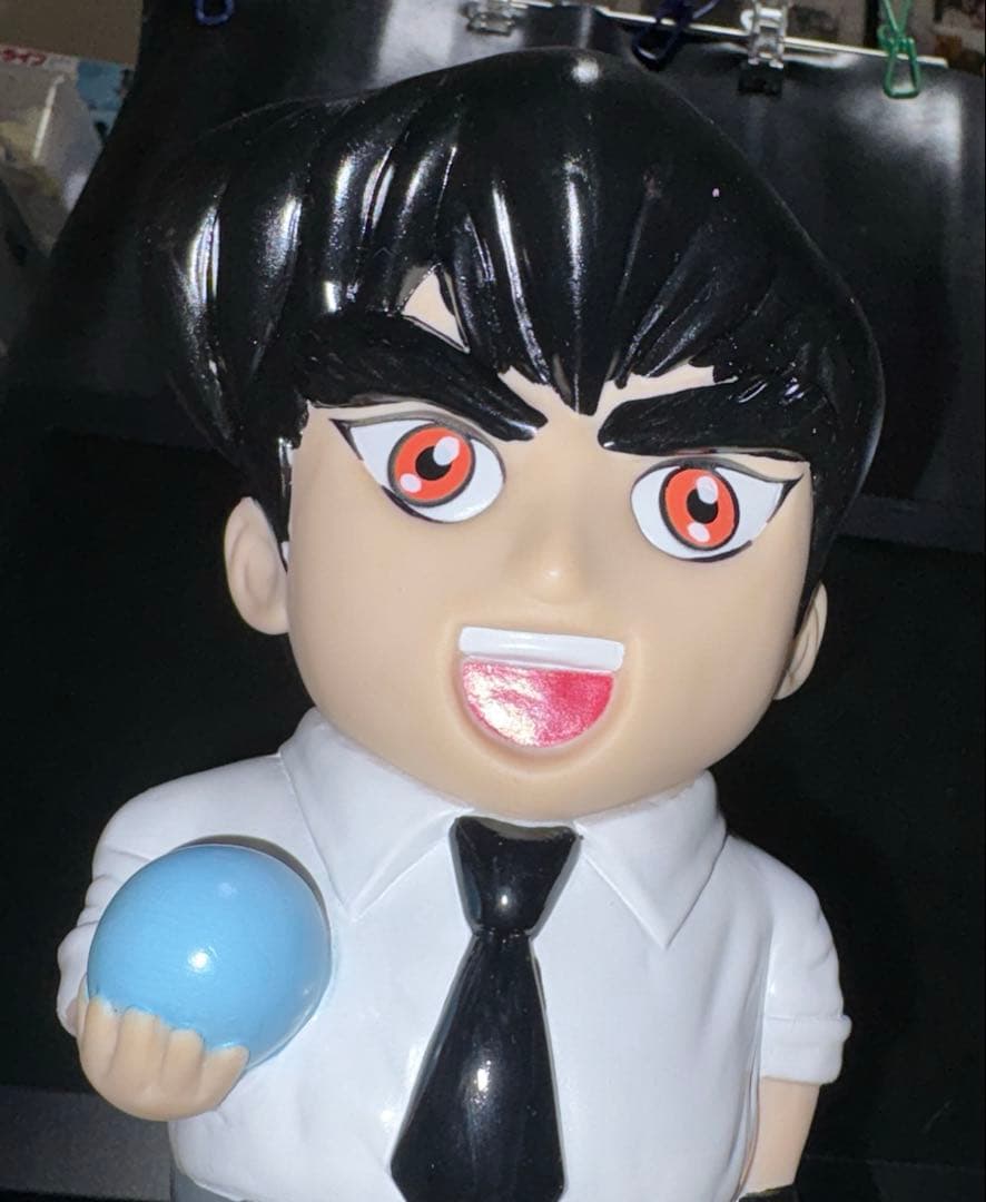 非売品 地獄先生ぬ～べ ソフビ人形 貯金箱 週刊少年ジャンプ 懸賞当選品