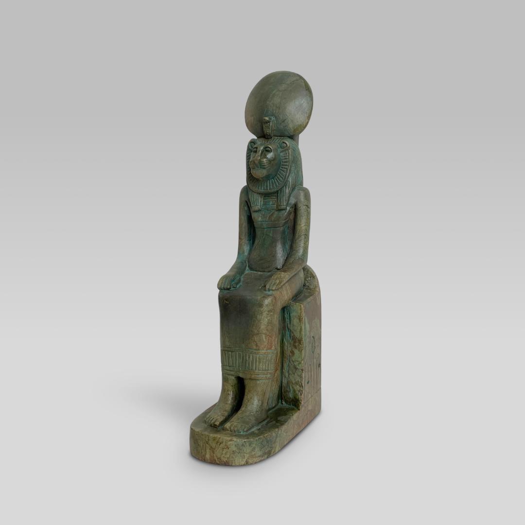 【レプリカ】古代エジプト文明 セメクト 石像 アートオブジェ 置物