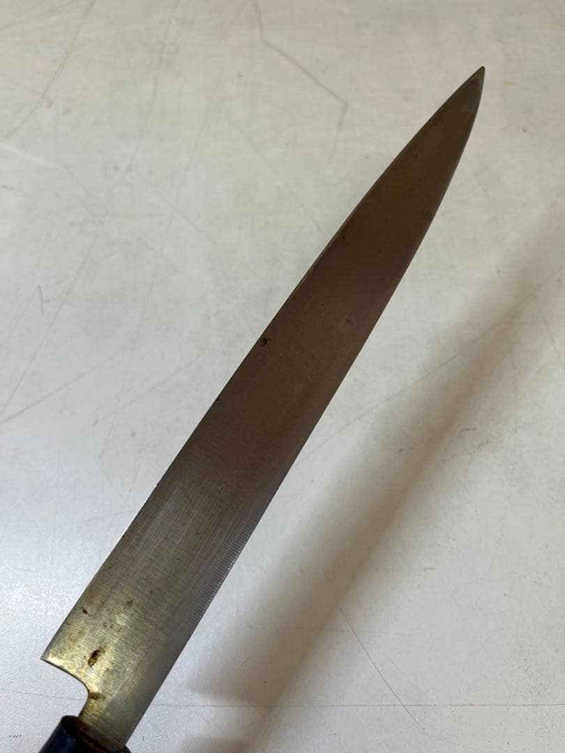 G363 和包丁 柳刃包丁 刺身包丁 在銘 日本製